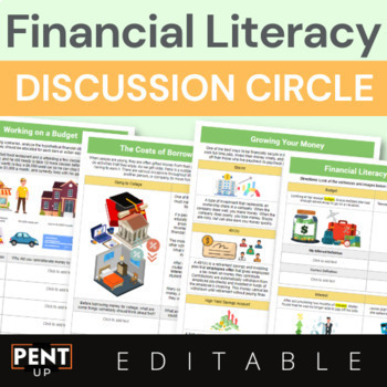 Preview of SEL - Financial Literacy Unit: Discussion + Extension Activities