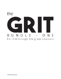 SEL - GRIT Lesson Bundle One