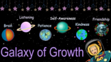 Virtual Therapy Room - SEL Galaxy of Growth + Activities B