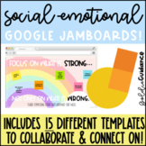 SEL Google Jamboard Check-In Templates