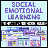 SEL Interactive Notebook Activities For Social Skills, Sch