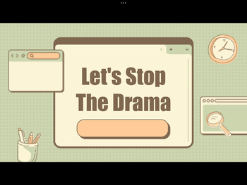 Preview of SEL Lesson: Drama/Gossip/Rumors/Tattle tales 