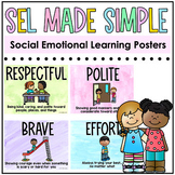 SEL Made Simple - Social Emotional Learning Posters