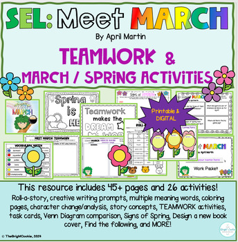 Preview of SEL: Meet March- Teamwork and ALL things March/Spring