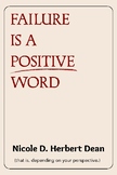 SEL, Mental Health eBook: Failure is a Positive Word