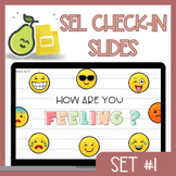 SEL Morning Meeting Check-In Google Slides with Pear Deck 