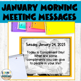 SEL | Morning Meeting | January Holidays
