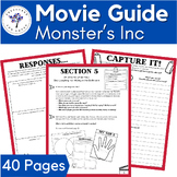 Monsters Inc. Movie Discussion Guide with SEL Skills for 3