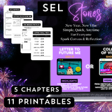 SEL New Year Skill Builder | Chapter Slides with Printable