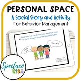 SEL Personal Space Social Story Activity for Behavior Mana