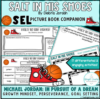Preview of Picture Book - Salt in His Shoes - SEL Activities for Elementary - No Prep!