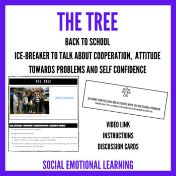 Preview of SEL Problem Solving Cooperation Back to School Ice Breaker