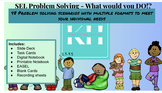 SEL Problem Solving Task card and Bell Ringers 
