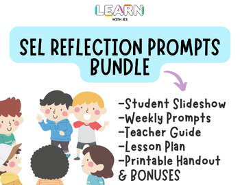 Preview of SEL Reflection Bundle: Transformative Emotional Learning for K-5 Classrooms