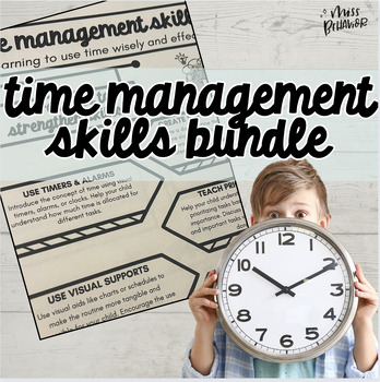 Preview of SEL Resource Bundle: Time Management Skills