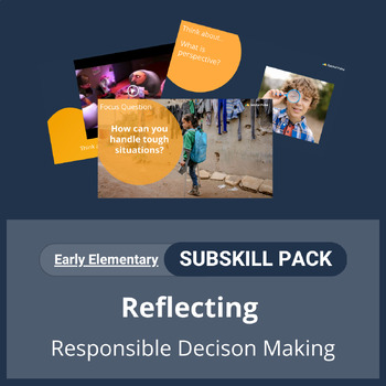 Preview of SEL Resource Pack: 'Reflecting' Pack for Early Elementary