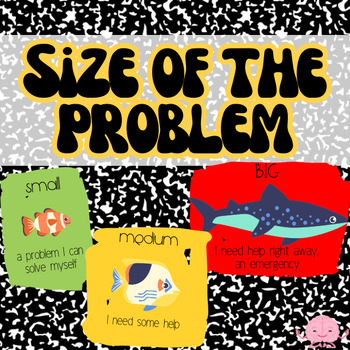 Preview of Size of the Problem Visual and Activity
