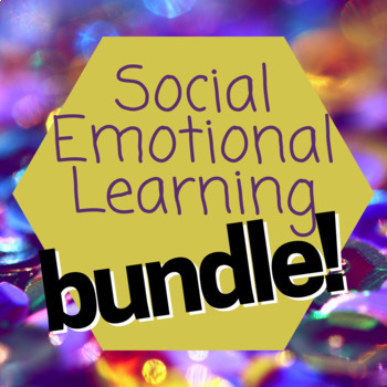 Preview of SEL Social Emotional Learning BUNDLE - Discussion, reading, Packet + MORE