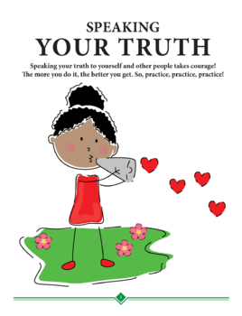 Preview of SEL: Speaking Your Truth - Lesson Plans and Activities