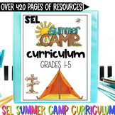 SEL School Counseling Summer Camp Curriculum Lessons Games