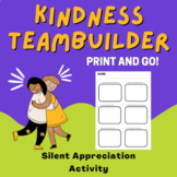 SEL Team Builder and Kindness Activity for classroom community