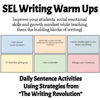 Preview of SEL - The Writing Revolution