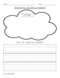 SEL Tool: What Do You Do With a Problem? Worksheet