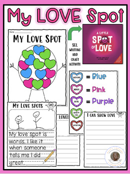 Preview of SEL Valentines Day Writing and Craft Activity