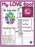 SEL Valentines Day Writing and Craft Activity