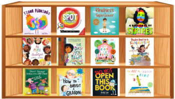 Preview of SEL Virtual Book Library - Google Presentations