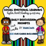 Social Emotional Learning daily discussion prompts cue car