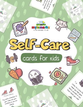 Preview of SELF-CARE CARDS (+POSTER)