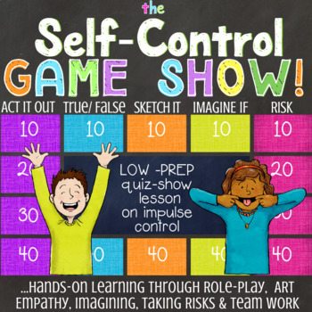 Preview of SELF-CONTROL: Executive Functioning Lesson | Social Emotional Distance Learning