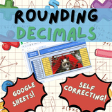 SELF CORRECTING | Rounding Decimals | Google Sheets Activi