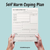 SELF HARM Coping Plan Support Help Plan DIGITAL self harm 