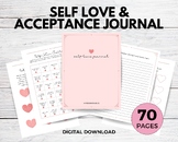 SELF LOVE and SELF ACCEPTANCE JOURNAL For Teenage Girls Gr