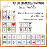 SEN EAL COMMUNICATION BEHAVIOUR CARDS/VISUAL TIMETABLE/DAI