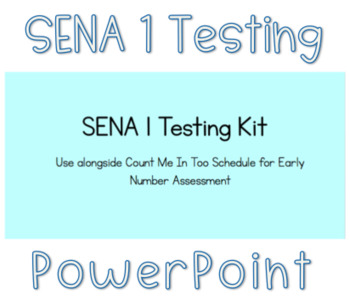 Preview of SENA 1 Testing Kit PowerPoint