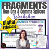 Sentence Fragments and Run Ons  Comma Splices Coordinating