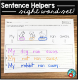 Sight Word Sentence Writing