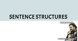 SENTENCE STRUCTURES & PUNCTUATION slides & guide notes