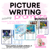SENTENCE WRITING Picture Prompt Card BUNDLE 60 Cards!