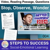 Stop, Observe, Wonder: Video, Reading, Questions | Social 