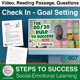 Check in:  Video, Reading, Questions | Social Emotional Le