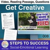 Get Creative: Video, Reading, Questions | Social Emotional