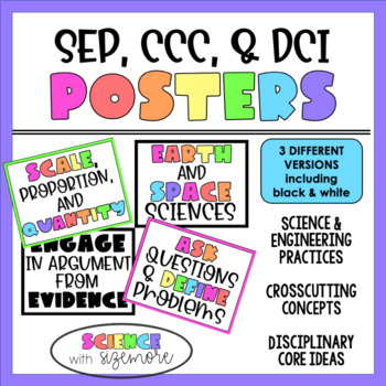 Preview of Posters for SEPs, CCCs, and DCIs