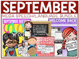 SEPTEMBER {Back-to-School}: Speech/Language Bundle