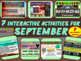 SEPTEMBER Interactive, Engaging, Top-Rated Activities - 7-