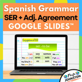 SER Conjugations • Adjective Agreement • Notes & Practice 