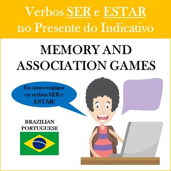 Preview of SER / ESTAR NO PRESENTE: Verbs in the Present Tense in Portuguese GAMES